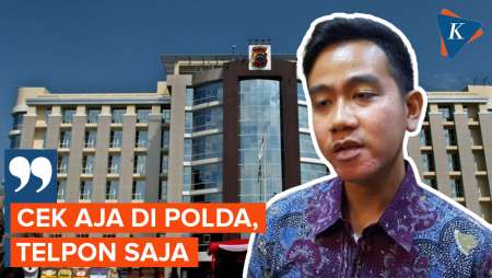 Respons  Gibran soal Isu Dirinya Urus SKCK ke Polda Jateng