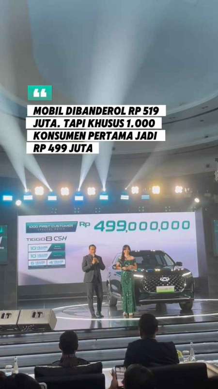 Harga Kompetitif, Jadi Modal Chery Tiggo 8 CSH Mengguncang Pasar