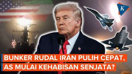 AS Serang Lokasi Program Rudal Iran, Bagaimana Nasib Persediaan Senjata Keduanya?
