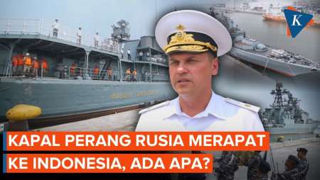 Kapal Perang Armada Pasifik Rusia Merapat Ke Indonesia, Ada Apa?