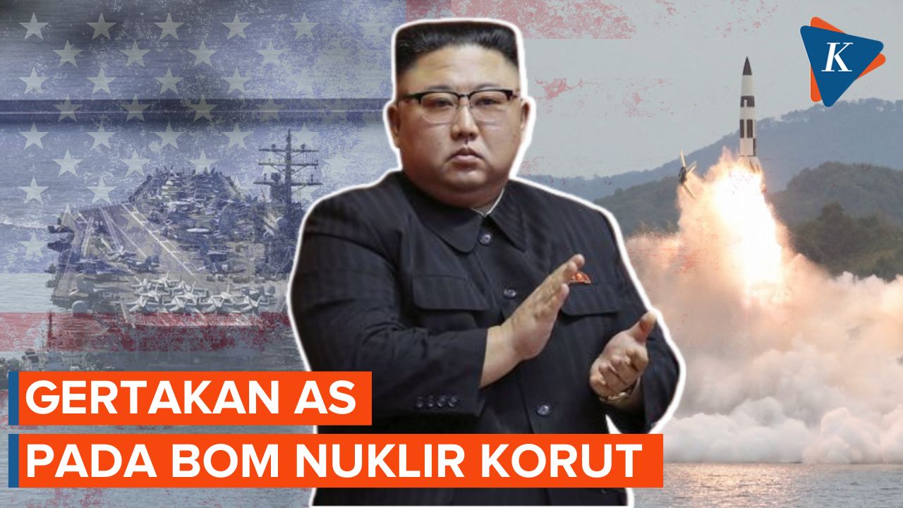  Amerika Serikat Bakal Unjuk Kapal Induk Jika Korea Utara Nekat Uji Coba Bom Nuklir 