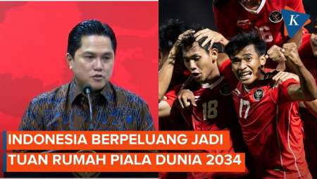 Indonesia Berpotensi Jadi Tuan Rumah Piala Dunia 2034 dan Didukung…