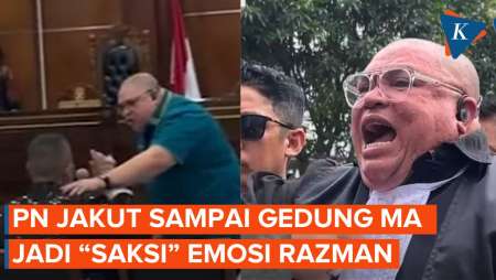 Amukan Razman Belum Padam, Kali Ini Gedung MA Jadi Saksinya