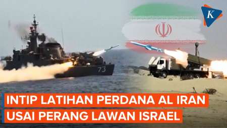 Luncurkan Rudal, Iran Latihan Militer Perdana Usai Perang Lawan Israel