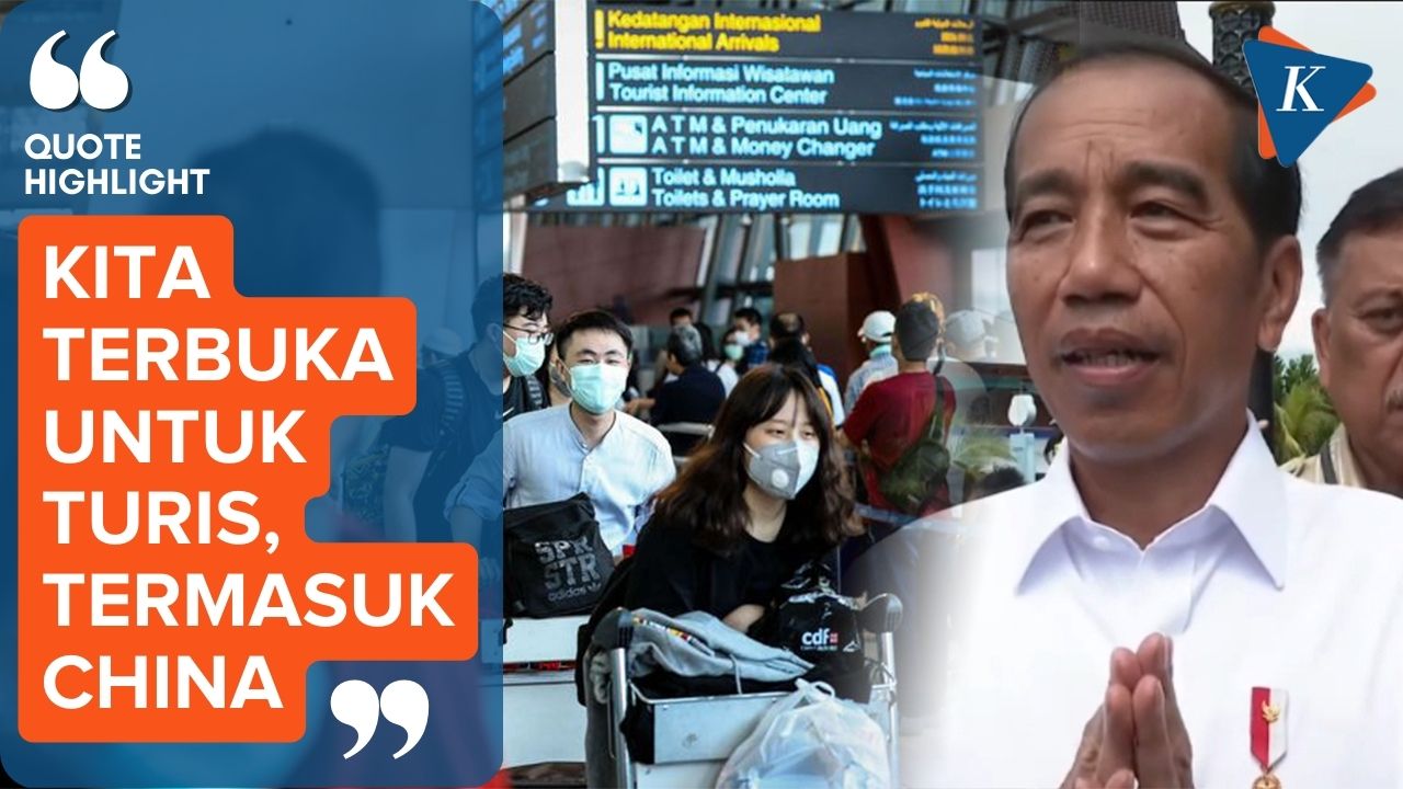 Jokowi Tegaskan Indonesia Terbuka untuk Turis dari Semua Negara