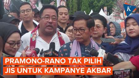 Alasan Pramono-Rano Tak Pilih JIS untuk Kampanye Akbar Kedua