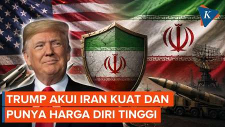 Trump Puji Iran Kuat Dan Punya Harga Diri Tinggi