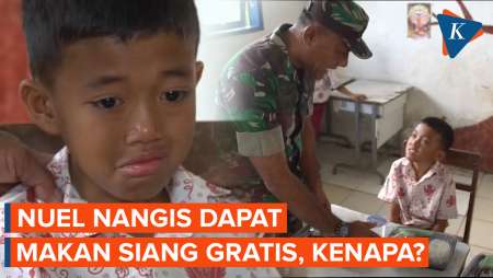 Nuel Nangis Dapat Makan Bergizi Gratis dari Tentara, Ternyata Ini Alasannya...