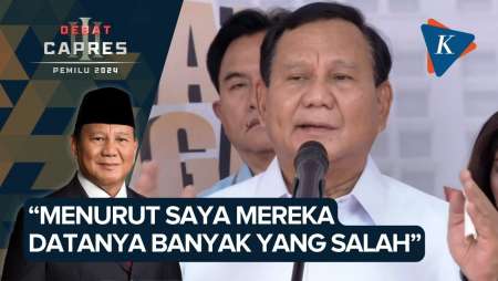 [FULL] Keterangan Prabowo Subianto Usai Debat Ketiga, Kecewa ke Anies dan Ganjar