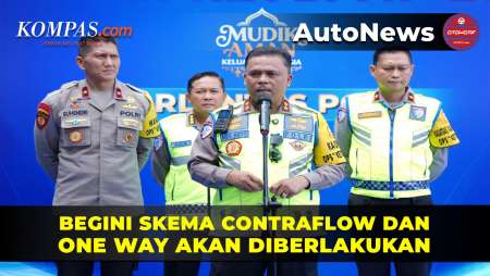 Kakorlantas Polri Jelaskan Skema Penerapan Contraflow, One Way dan One Way Nasional