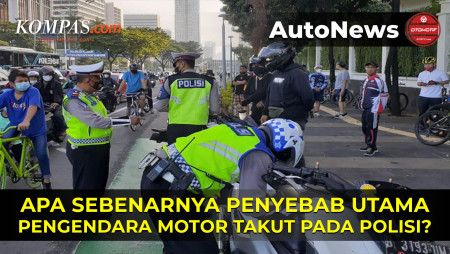 Fenomena Pengendara Motor Takut Polisi, Apa Penyebabnya?