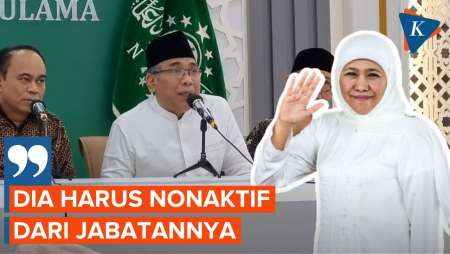 Khofifah Harus Nonaktif dari Ketum Muslimat NU jika Gabung TKN Prabowo-Gibran