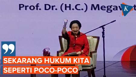 Singgung soal Peristiwa Kudatuli, Megawati: Hukum Kita seperti Poco-Poco