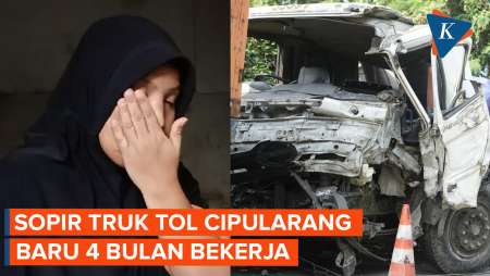 Sempat Kerja Serabutan, Sopir Truk Kecelakaan Tol Cipularang Baru 4 Bulan Kerja