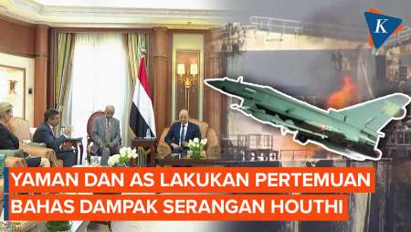 Yaman dan AS Bahas Dampak Serangan Houthi di Laut Merah