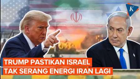 Trump Pastikan Israel Tak Akan Serang Lagi Ladang Gas Iran