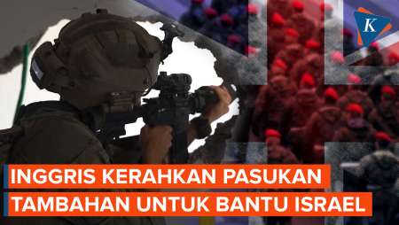 Susul AS Bekingi Israel, Inggris Kerahkan Pasukan Tambahan ke Timur Tengah