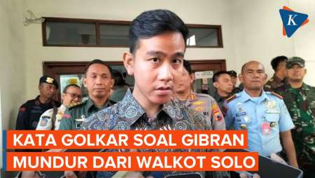 Golkar Sebut Gibran Mundur dari Wali Kota Solo Sudah Tepat