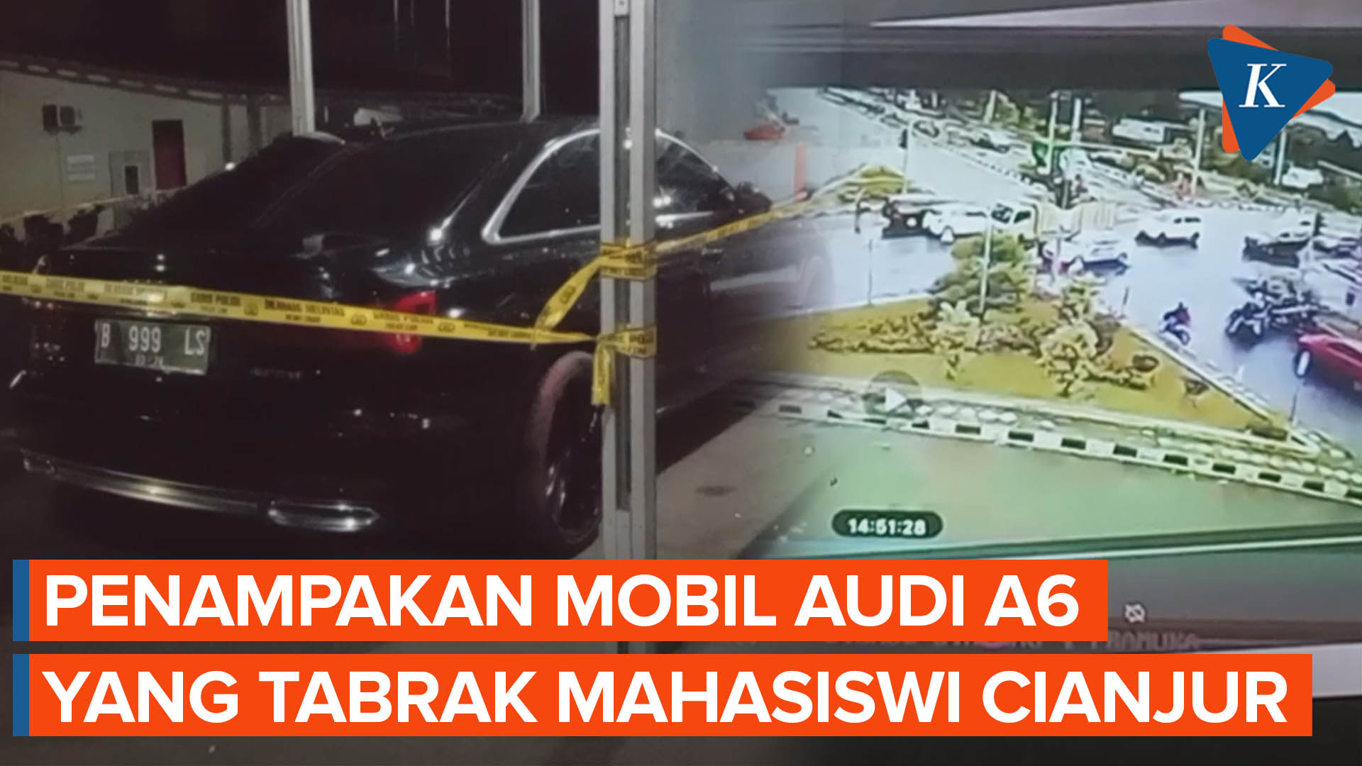 Polisi Amankan Mobil Audi A6 yang Diduga Tabrak Mahasiswi Cianjur