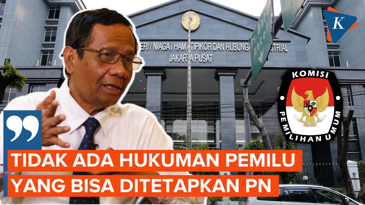 Mahfud Desak KPU Lawan Putusan PN Jakpus Soal Tunda Pemilu
