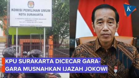 Momen KPU Surakarta Dicecar Alasan Musnahkan Ijazah Jokowi