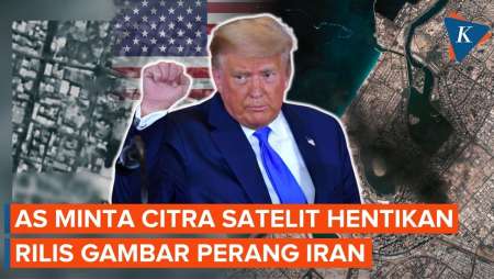 Amerika Batasi Rilis Citra Satelit Perang Iran, Akses Publik Diperketat