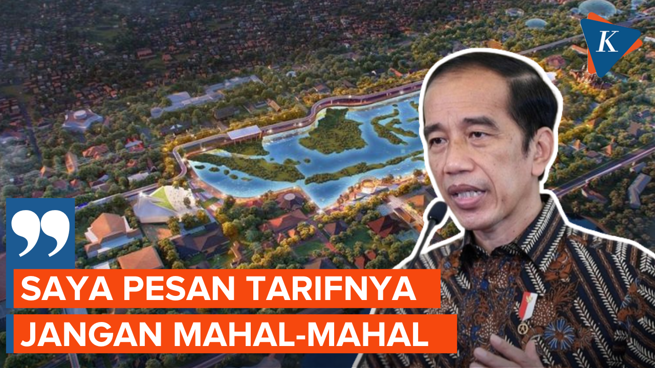 Renovasi TMII, Jokowi dan Menteri PUPR Pesan Tarif Jangan Terlalu Mahal