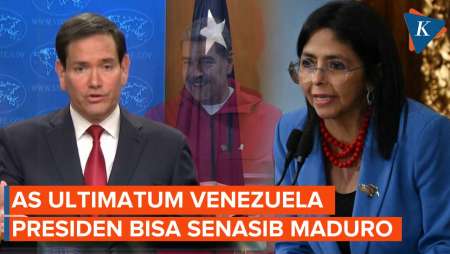 Amerika Serikat Ultimatum Venezuela, Ancam Presiden Interim Senasib Dengan Maduro