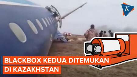 Black Box Kedua Ditemukan di Lokasi Kecelakaan Pesawat Azerbaijan