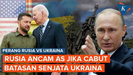 Rusia Ancam Balasan Setimpal jika AS Cabut Batasan Senjata Ukraina!