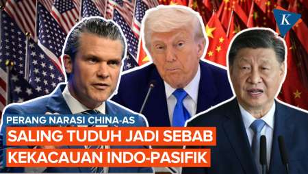 Perang Kata! Saling Tuding China-AS soal Indo-Pasifik