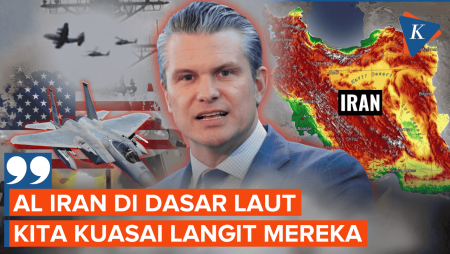 Klaim Epic Fury Sukses, Menhan AS: AL Iran Di Dasar Laut, Langit Kita Kuasai