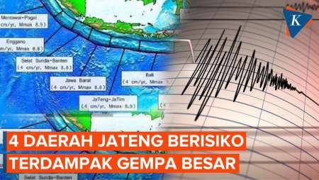 Pemprov Jateng Keluarkan Surat Edaran Ancaman Zona Megathrust Pulau Jawa