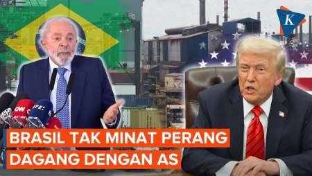 Trump Naikkan Tarif Impor Baja dan Aluminium, Brasil Tak Berniat Perang Dagang dengan AS