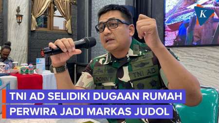 Rumah Perwira TNI Diduga Jadi Markas Judol, 11 Warga Ditangkap