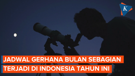 Simak Jadwal Gerhana Bulan Sebagian yang Akan Terjadi di Indonesia Tahun Ini