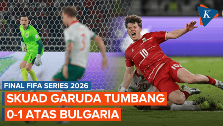 Hasil Timnas Indonesia Vs Bulgaria 0-1: Skuad Garuda Takluk lewat Gol Penalti