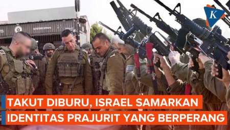 Diburu di Luar Negeri, Israel Sembunyikan Identitas Tentaranya