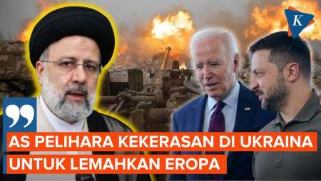 Presiden Iran Tuduh AS Sengaja Perburuk Situasi Ukraina Secara Terencana