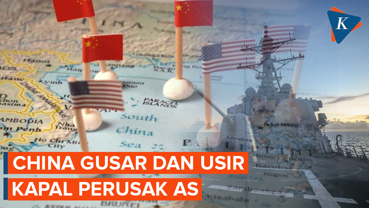 China Gusar, Kapal Perusak AS Berlayar Dekat Kepulauan Paracel