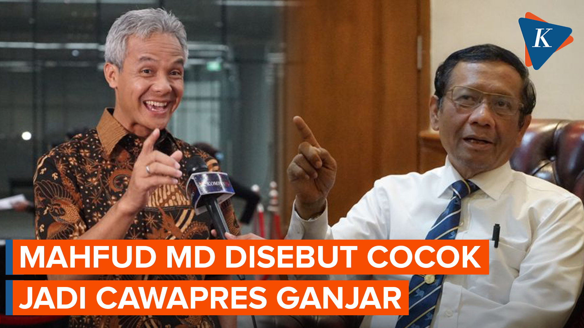 Disebut Sosok yang Cocok Dampingi Ganjar, Mahfud Tak Berkomentar