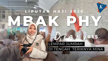 [DIARY MBAK PHY] Perjuangan Jemaah Haji di Mina, dari Cuaca Panas hingga Lempar Jumrah...