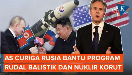 AS Curiga dan Khawatir Rusia Bantu Program Rudal Balistik-Nuklir Korut