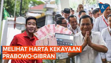 Prabowo-Gibran Bakal Unjuk Gigi di Pilpres 2024, Ini Total Kekayaan Mereka