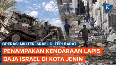 Operasi Militer Israel ke Tepi Barat Masuki Hari Ketiga, Buldoser Hancurkan Jalan dan Rumah Warga