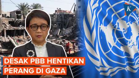 Menlu Retno Pertanyakan Sikap Dewan Keamanan PBB soal Perang Gaza