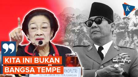 Megawati: Kita Ini Bukan Bangsa Tempe!