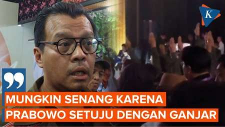 Soal Salam 3 Jari Saat Debat, TPN Ganjar-Mahfud: Mungkin Senang karena Prabowo Setuju dengan Ganjar