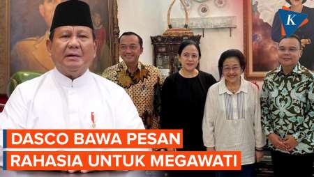 Temui Megawati Bawa Pesan Rahasia, Dasco Dapat Perintah Langsung dari Prabowo
