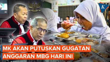 MK Akan Gelar Sidang Putusan Gugatan MBG Hari Ini!